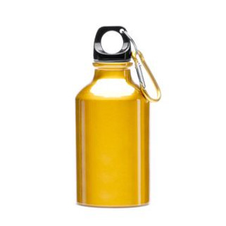 YACA Aluminium bottle with carabiner - EgotierPro MD4004