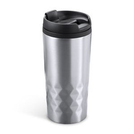 SALAK 310 ml stainless steel cup with PP lid - EgotierPro MD4028