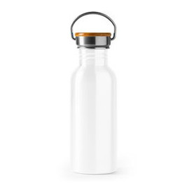 BOINA 304 stainless steel and bamboo bottle - EgotierPro MD4039