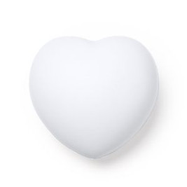 BIKU Heart-shaped stress ball in solid colour PU - EgotierPro SB1229