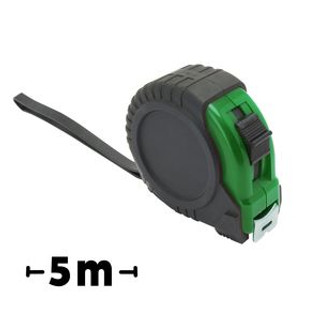 PICK Approved 5 m flexometer with blocking mechanism and metallic strip hook - EgotierPro TO0106