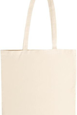Absolute Apparel AA550 - Eco-Friendly and Reusable Long Handle Cotton Shopper Bag