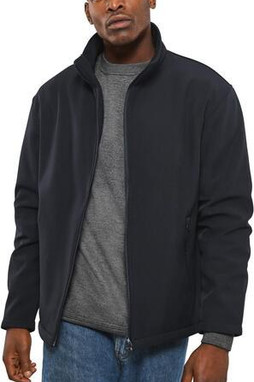 Absolute Apparel AA650 - Mens Classic Softshell Jacket with Water Repellent Finish