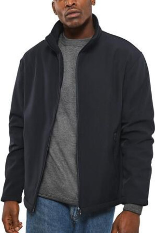 Absolute Apparel AA650 - Mens Classic Softshell Jacket with Water Repellent Finish