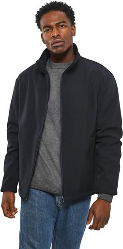 Absolute Apparel AA650 - Mens Classic Softshell Jacket with Water Repellent Finish