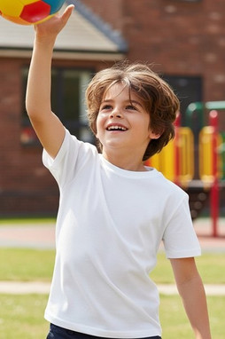 Russell Jerzees Schoolgear R180B - Premium Heavyweight Kids T-Shirt for School & Play