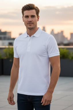 Russell R566M - Premium Slim Fit Cotton Polo Shirt for Men