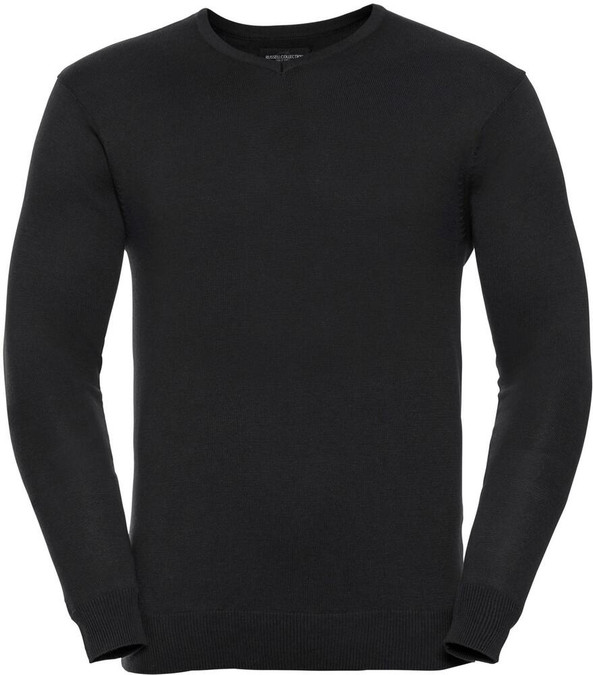 Russell R710M - Durable V-Neck Knitted Pullover for Men & Unisex