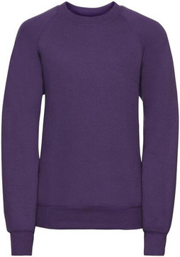 Russell Jerzees Schoolgear R762B - Durable Kids Raglan Sweatshirt with Stain Protection