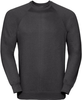 Russell R762M - Durable Classic Raglan Sweatshirt with Stain Protection