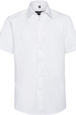 Russell Collection R923M - Men's Tailored Easy Care Short Sleeve Oxford Shirt