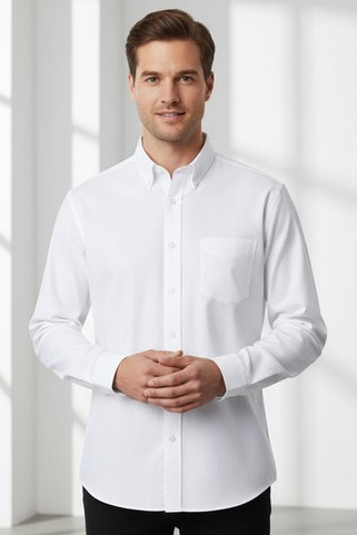 Russell Collection R932M - Mens Oxford Shirt Long Sleeve 135gm