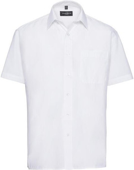 Russell Collection R935M - Men's Classic Fit Short Sleeve Poplin Shirt