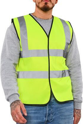 Warrior AA91 - High Visibility Safety Vest with Velcro Fastening