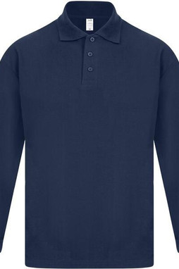 Casual Classics C1007 - Versatile Long Sleeve Polycotton Polo Shirt