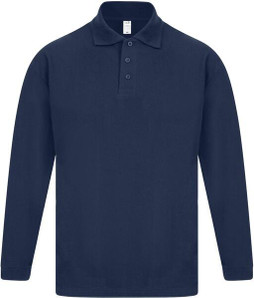 Casual Classics C1007 - Versatile Long Sleeve Polycotton Polo Shirt