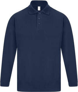 Casual Classics C1007 - Versatile Long Sleeve Polycotton Polo Shirt