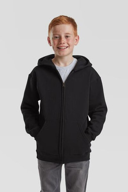 Fruit of the Loom F62045 - Durable Kids Fleece Zip Hoodie with Pockets