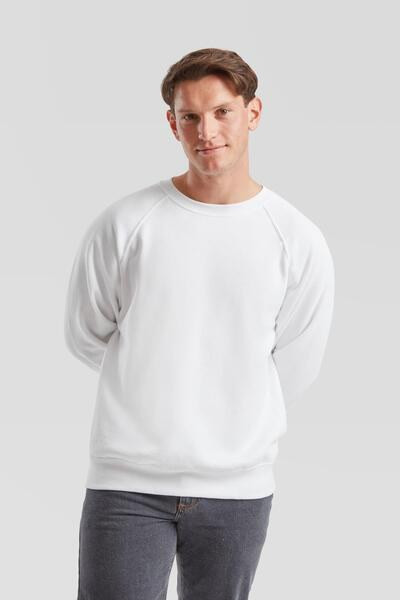 Fruit Of The Loom Herren T-Shirt Heavy T – Klassisches Basic, Rundhals, Aus Baumwolle, Weiß