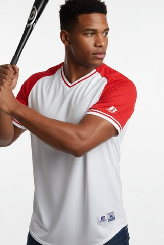 Russell R01X3M - Classic V Neck Jersey