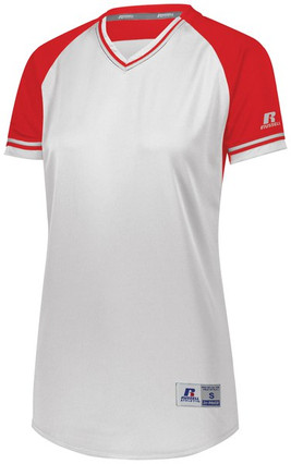 Russell R01X3X - Ladies Classic V Neck Jersey