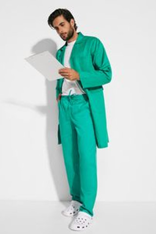 Roly BA9094 - VACCINE Unisex werkjas met lange mouwen