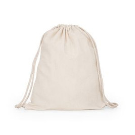 MIRLO All-purpose cotton drawstring bag with matching 8 mm thick drawcords - EgotierPro BO7137