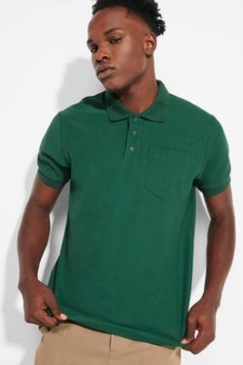 Roly PO6607 - CENTAURO PREMIUM Short-sleeve polo shirt with pocket on left chest