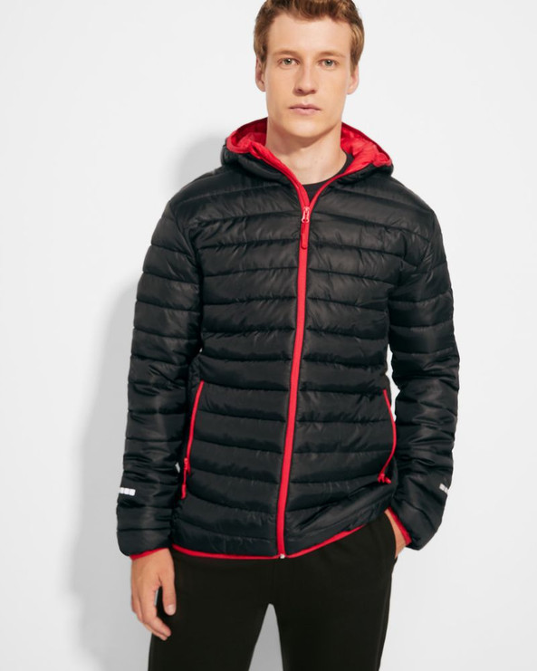 Roly RA5097 - NORWAY SPORT Wasser- und windabweisende Steppjacke mit Kapuze und Daunenwattierung