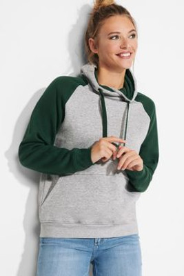 Roly SU1058 - BADET Two-colour unisex hoodie