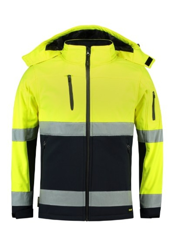 Tricorp T52 - Bi-Color En Iso 20471 Softshell Unisex Softshell jakke