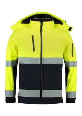 Tricorp T52 - Bi-Color En Iso 20471 Softshell Unisex Softshelljacka