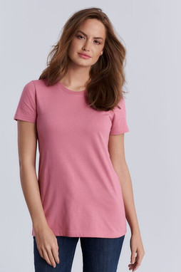 Gildan G67000L - Womens Softstyle CVC Tee with Wicking Properties