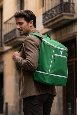 MACRON MA59309 - Robuster Semi-Rigid Rucksack mit Großem Zugang