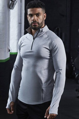 Zip-neck-sports-t-shirt-Wordans