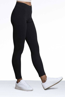 JHK JK915 - Comfortabele Zwarte Dames Leggings voor Sport en Vrije Tijd