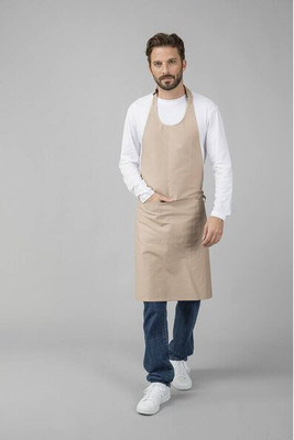 NEWGEN TB201 - 100% Cotton Bib Apron With Pocket