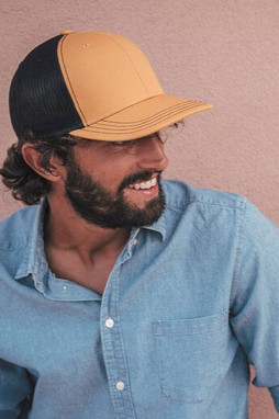 Atlantis AT212 - Atlantis Tricolor Stijlvolle Trucker Cap
