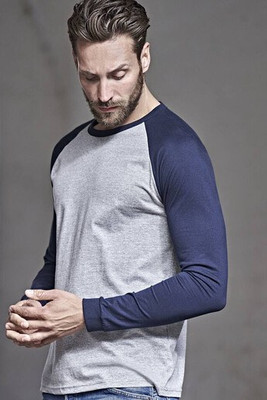 Tee Jays TJ5072 - Long sleeve baseball t-shirt