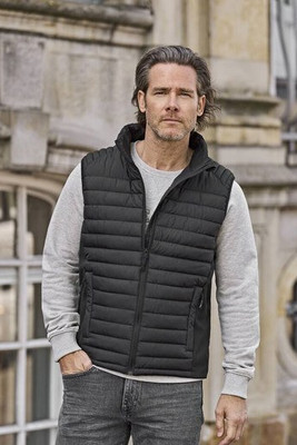 Tee Jays TJ9624 - Men's bi-material bodywarmer