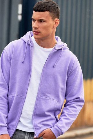 AWDIS JH050 - Mens Urban Chic Zipped Hoodie Sweatshirt