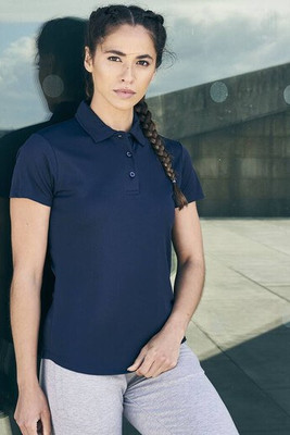 JUST COOL JC045 - Ademende Dames Sportpolo met UV Bescherming