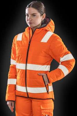 Result RS500X - High visibility jacket in recycled polyester