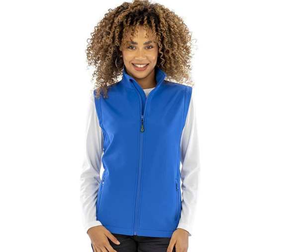 Result RS902F - Kvinders Softshell bodywarmer i genbrugspolyester