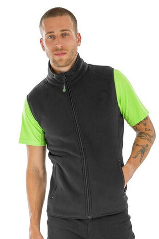 Result RS904X - Fleece bodywarmer in recycled polyester