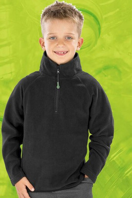 Result RS905J - Children's zipped collar fleece in recycled polyester