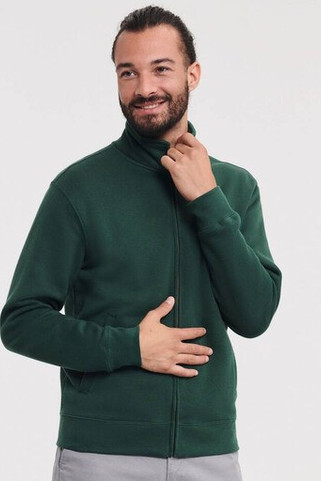 Russell RU267M - Mens large zip sweatshirt