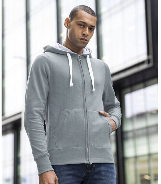 AWDIS JH052 - Heavy zipped sweatshirt