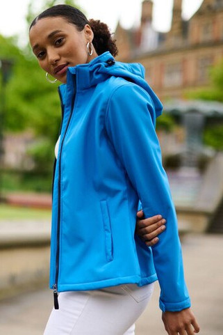 Regatta RGA702 - Womens hooded softshell jacket