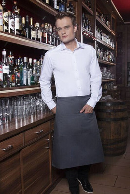 Karlowsky KYBSS3 - Basic bistro apron with pocket